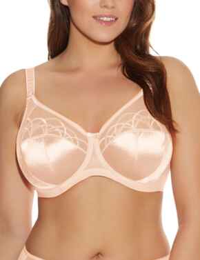 Elomi Women's Plus-Size Cate Underwire Full Cup Banded Bra, Hazel, 34G :  : Clothing, Shoes & Accessories
