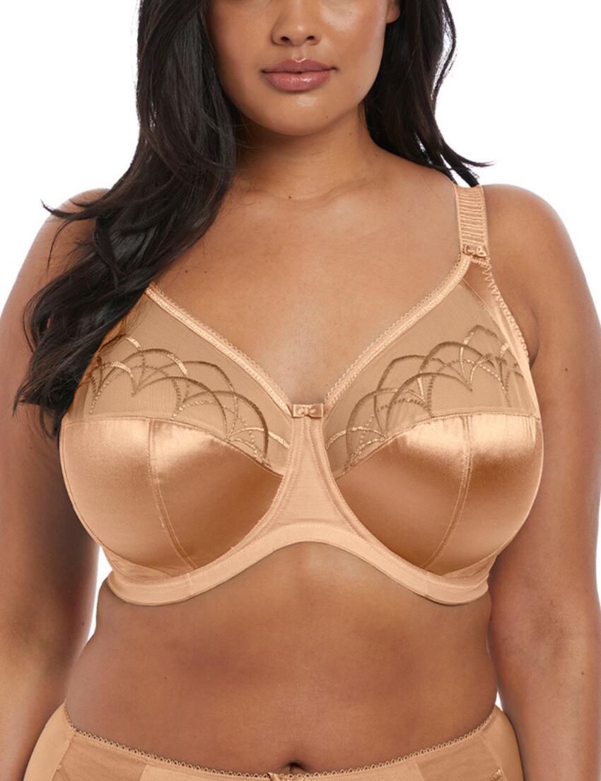 Buy Elomi Women's Plus-Size Cate Underwire Full Cup Banded Bra, Pecan, 34JJ  at