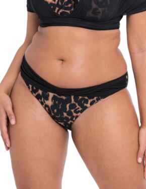 Curvy Kate Wrapsody Bikini Brief Leopard Print