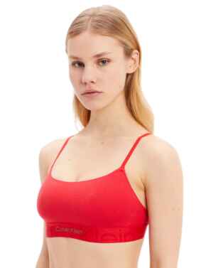 Calvin Klein Embossed Icon Holiday Unlined Bralette Exact