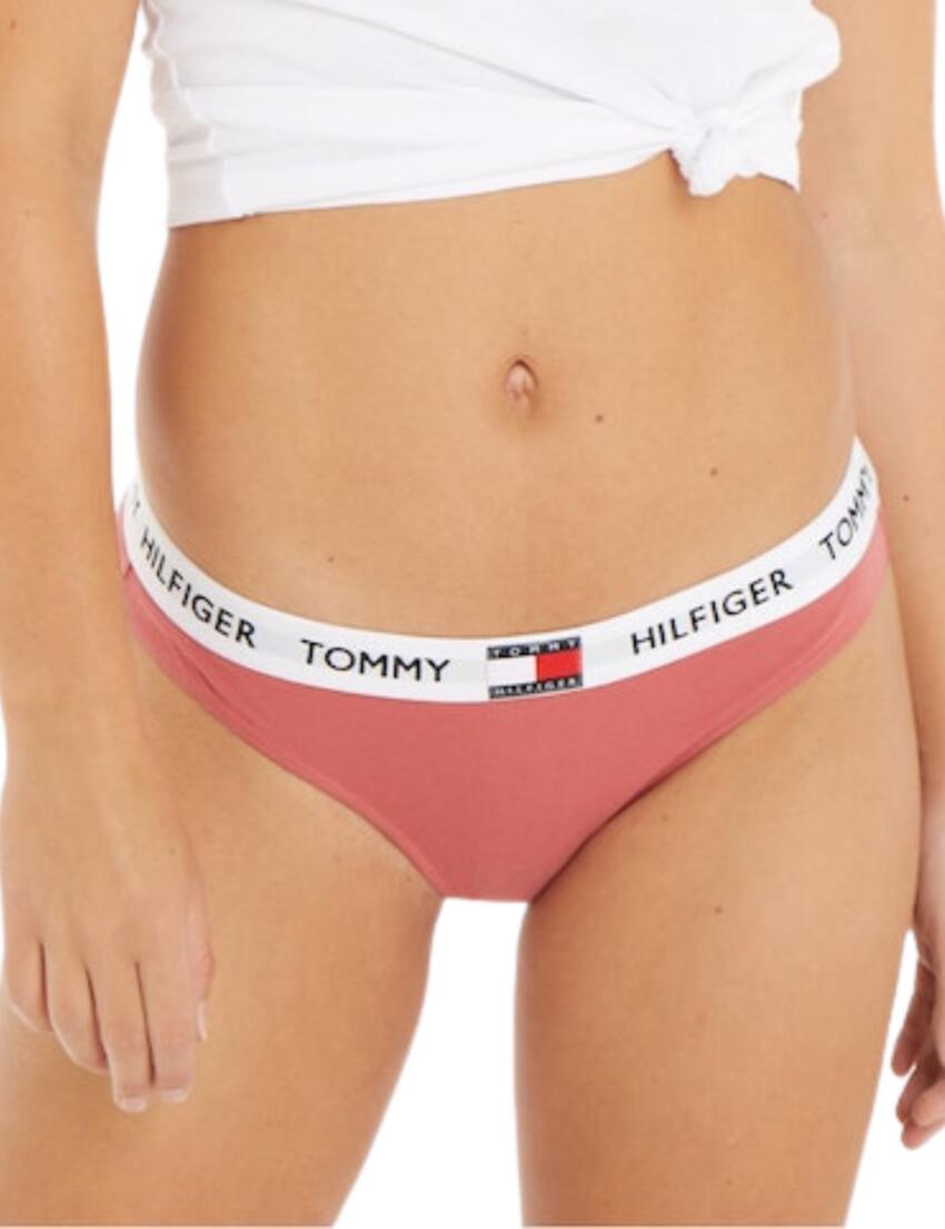 Tommy Hilfiger Tommy 85 Cotton Thong UW0UW02198 Womens Thongs Lingerie