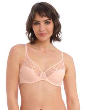 Wacoal Lisse WE145004 W Underwired Spacer Moulded Bra White WHE