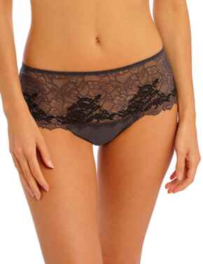 Wacoal Lace Perfection Short Brief Charcoal
