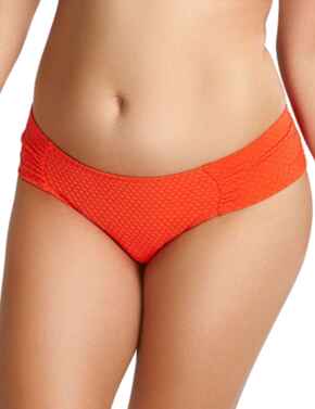 Panache Echo Gather Bikini Brief Orange