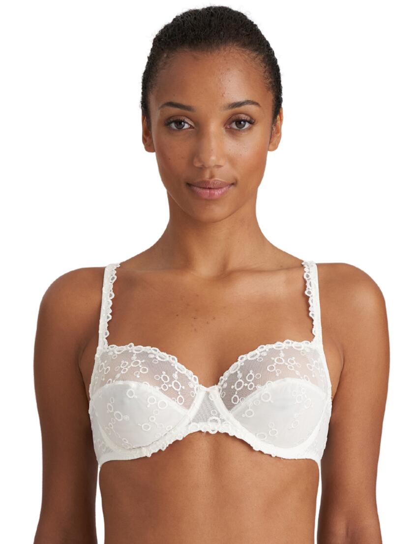 Nellie Padded Balconette Bra 0102679 Natural - Lace & Day