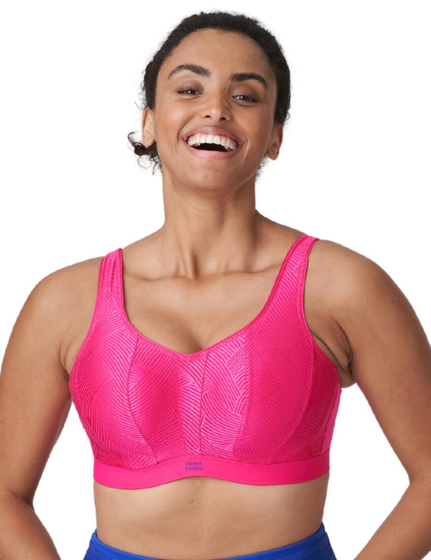 6000516 Prima Donna Sport The Game Padded Sports Bra  - 6000516 Electric Pink 