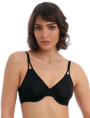 Wacoal Accord Underwire Moulded Non Padded Bra Black 