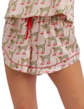 Playful Promises Bouffants Shorts Pink Cheeta 