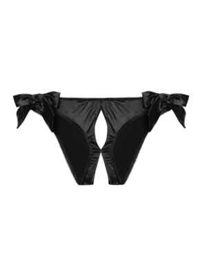 Playful Promises Yva Cut Out Brief  Black