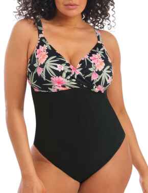  Elomi Dark Tropics Swimsuit Black 