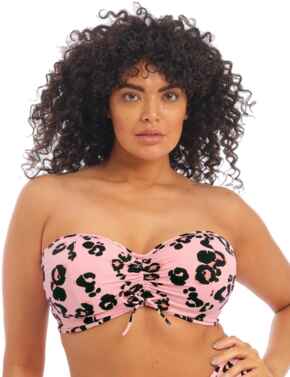 Kambuku Mid Rise Bikini Swim Brief Pink- ES800272 – Bravo Bra Boutique
