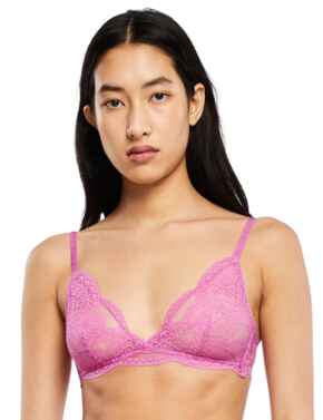 Tommy Hilfiger Lace Triangle Bra Lilac Orchid