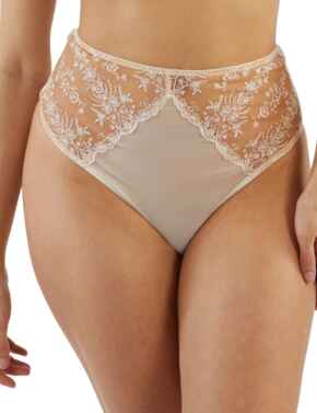 Playful Promises Cassia High Waisted Thong Ivory