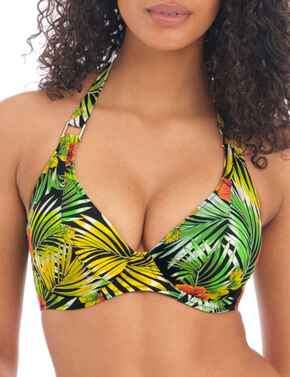Freya Maui Daze Underwired High Apex Bikini Top Multi – Brastop UK