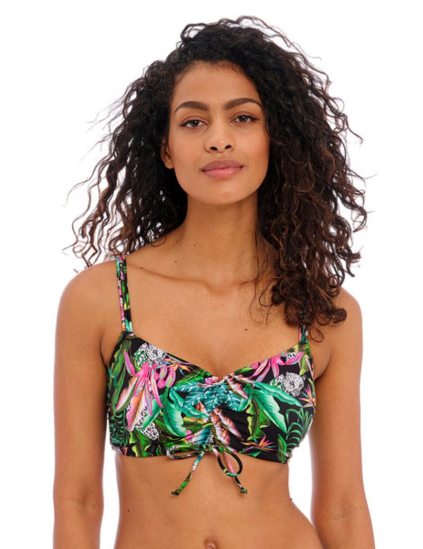 203114 Freya Cala Selva Underwired Bralette Bikini Top  - 203114 Jungle 