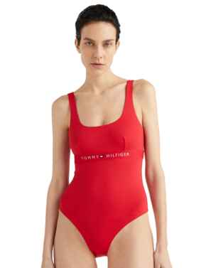 Tommy Hilfiger One Piece Swimsuit Primary Red 