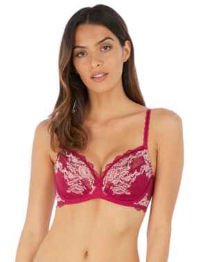 10471 Cleo by Panache Alexis Low Front Balconnet Bra - 10471 Bluebell