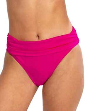 Pour Moi Azure Fold Over Bikini Brief Pink