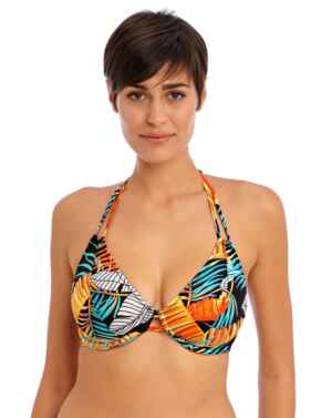 Freya Samba Nights Halterneck Bikini Top Multi