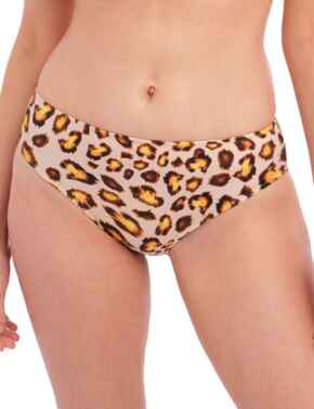 Fantasie Kabini Oasis Mid Rise Bikini Brief Leopard