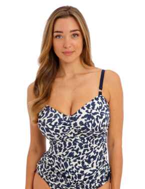 Fantasie Hope Bay Twist Front Tankini Top French Navy