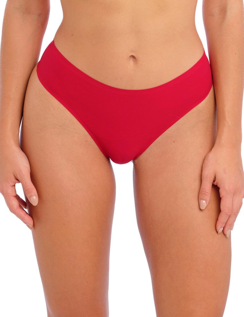 Fantasie Women's Smoothease Seamless Full Coverage Brief, Red, One
