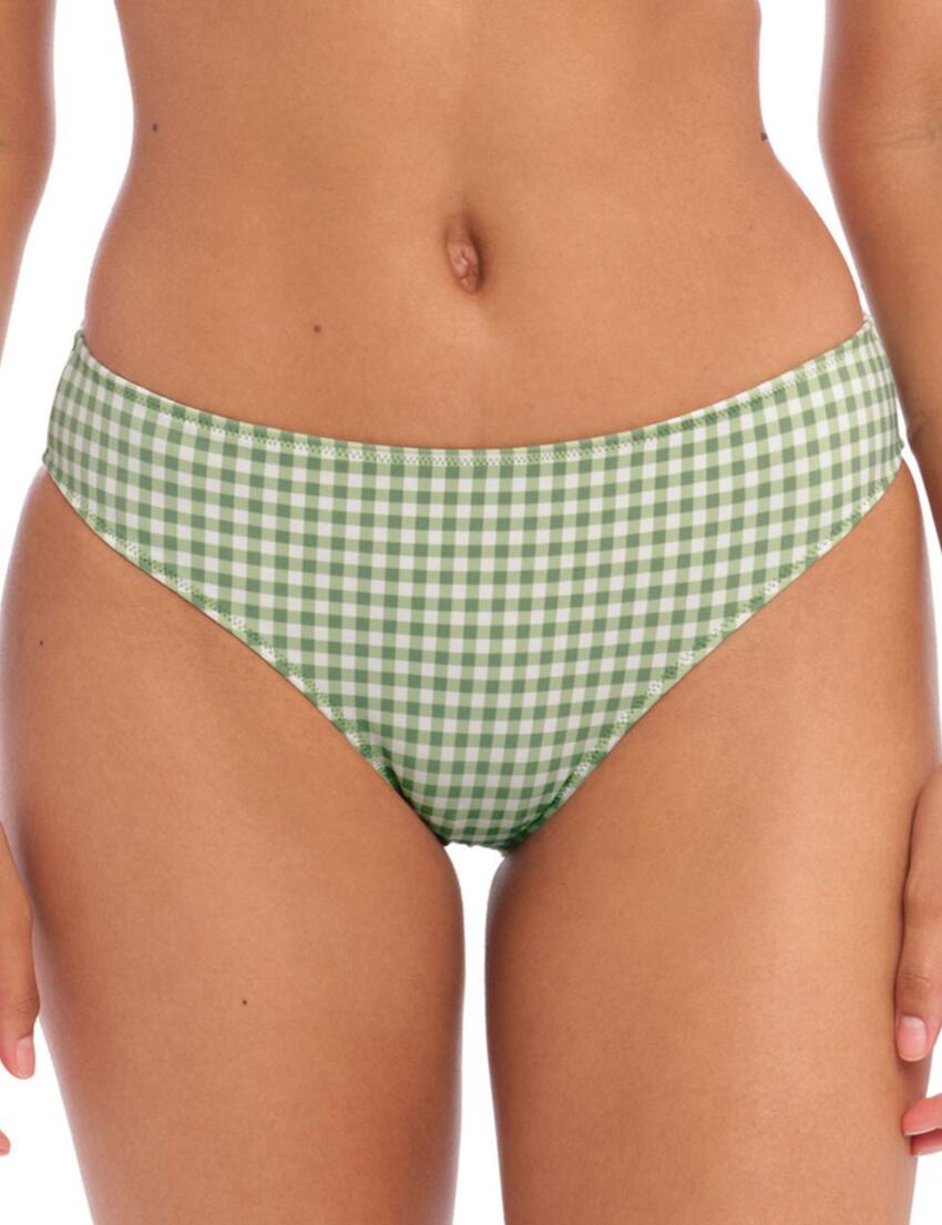 Freya Check In Bikini Brief Khaki