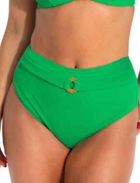 Pour Moi Cali Tummy Control Bikini Briefs Green 
