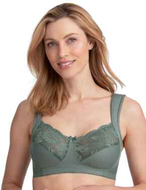 Miss Mary Of Sweden Lovely Lace Full Cup Bra Green 