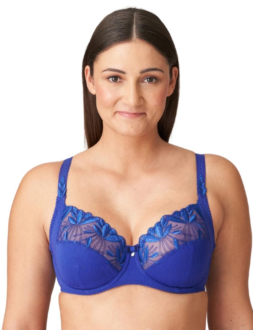 PrimaDonna Orlando Full Cup Bra in Crazy Blue B To H Cup