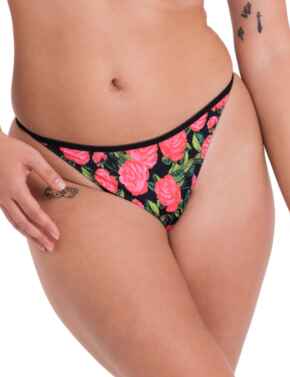 Curvy Kate Boost In Bloom Thong Print Mix