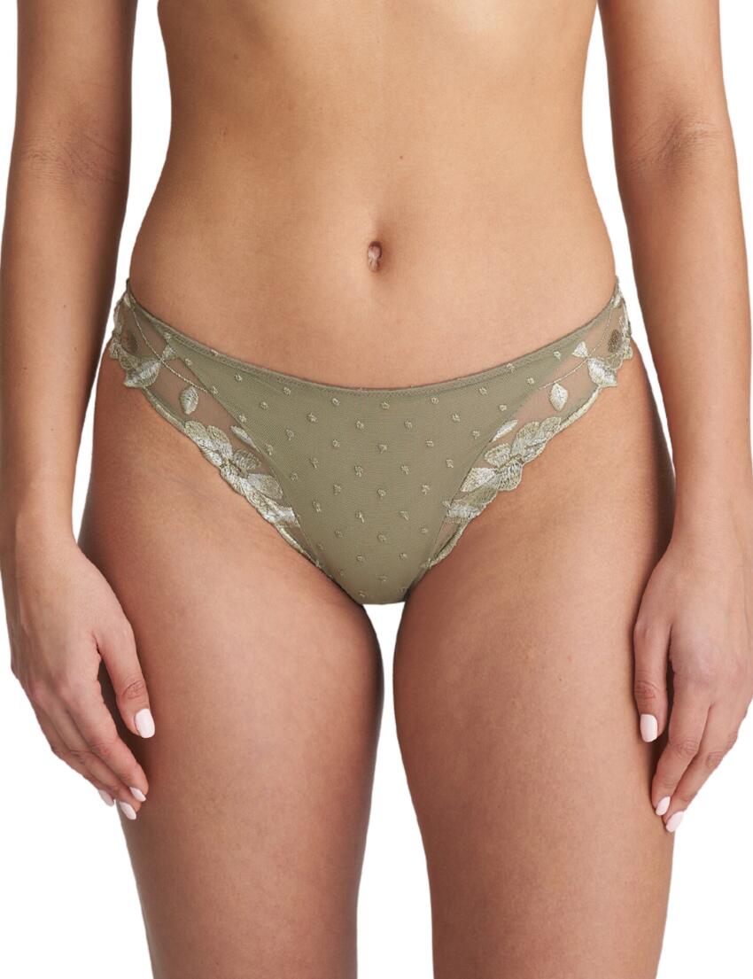 Marie Jo Agnes Italian Briefs Golden Olive