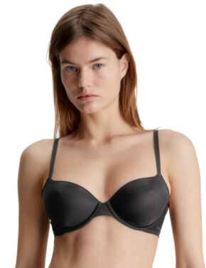 Calvin Klein Sheer Marquisette Unlined Triangle Bra - ShopStyle