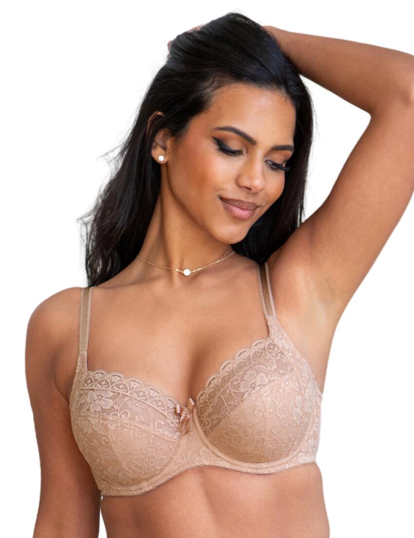 84013 Pour Moi Rebel Side Support Bra - 84013 Almond
