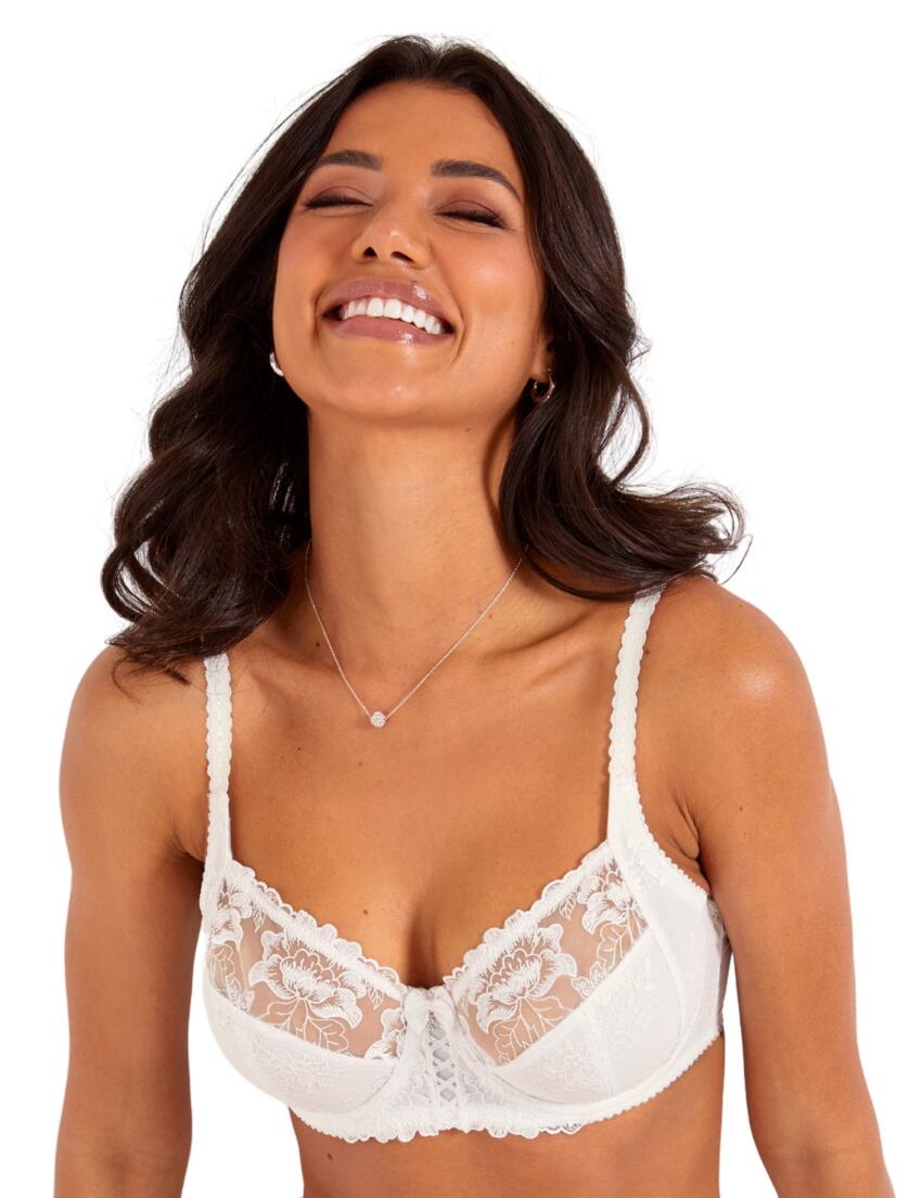 Sofia Lace Embroidered Side Support Bra