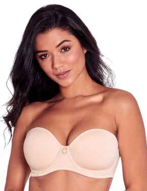 Pour Moi Definitions Strapless Bra Natural 