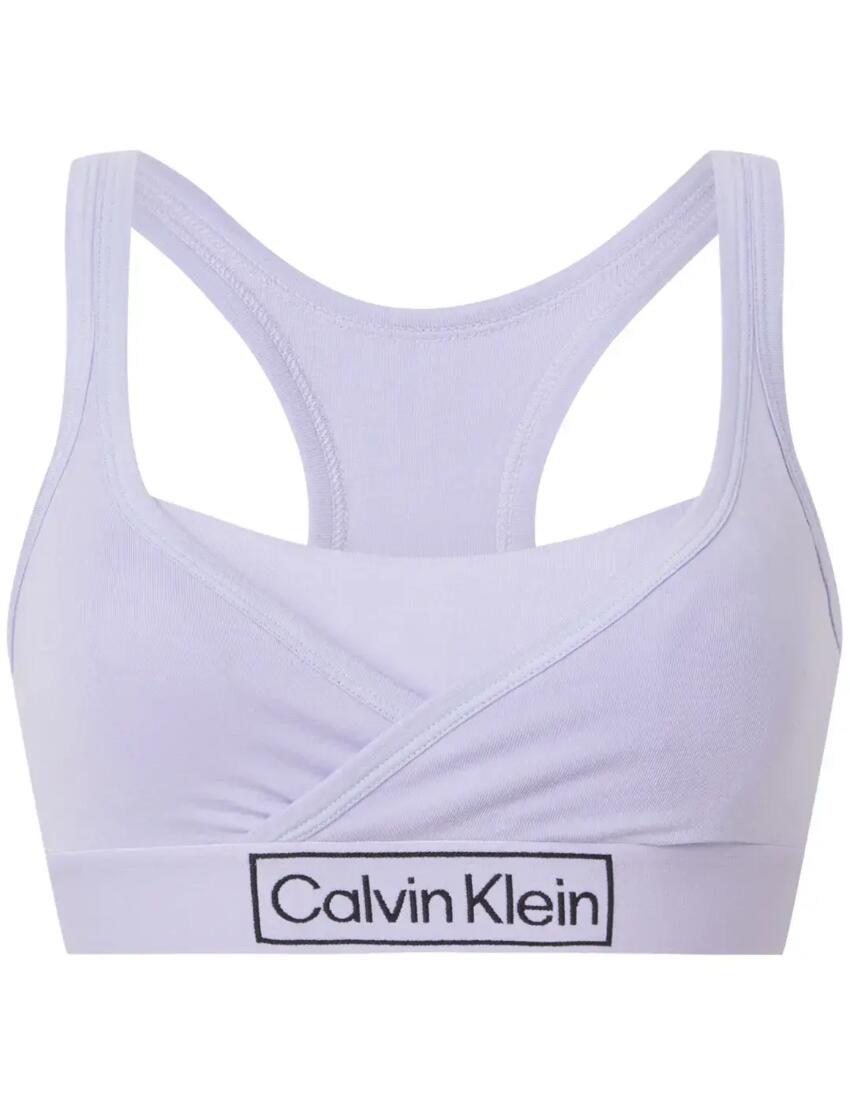 Calvin Klein Reimagined Heritage Unlined Bralette Vervain Lilac