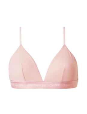 Calvin Klein CK One Recycled Unlined Triangle Bra Barely Pink