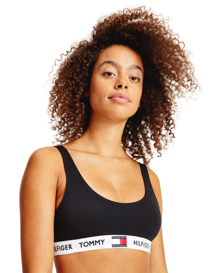 Tommy Hilfiger, BRALETTE CTN PRINT, Women, Star Rouge