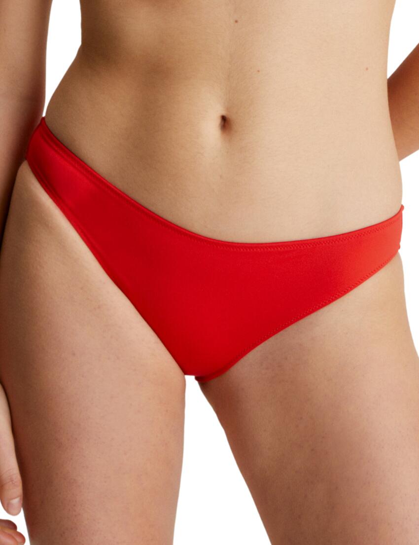 Calvin Klein CK Monogram Bikini Brief Cajun Red