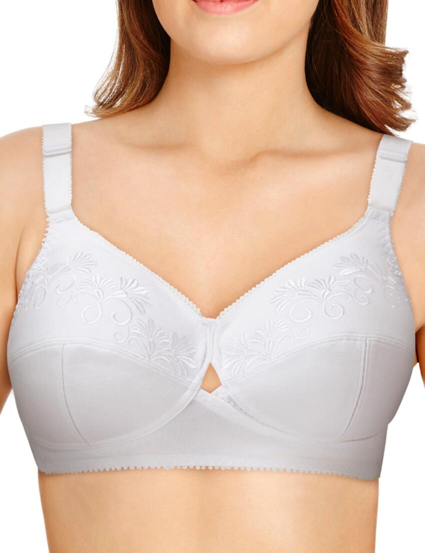 Buy Total Support Full Cup Non Wire Cotton Bra from Next