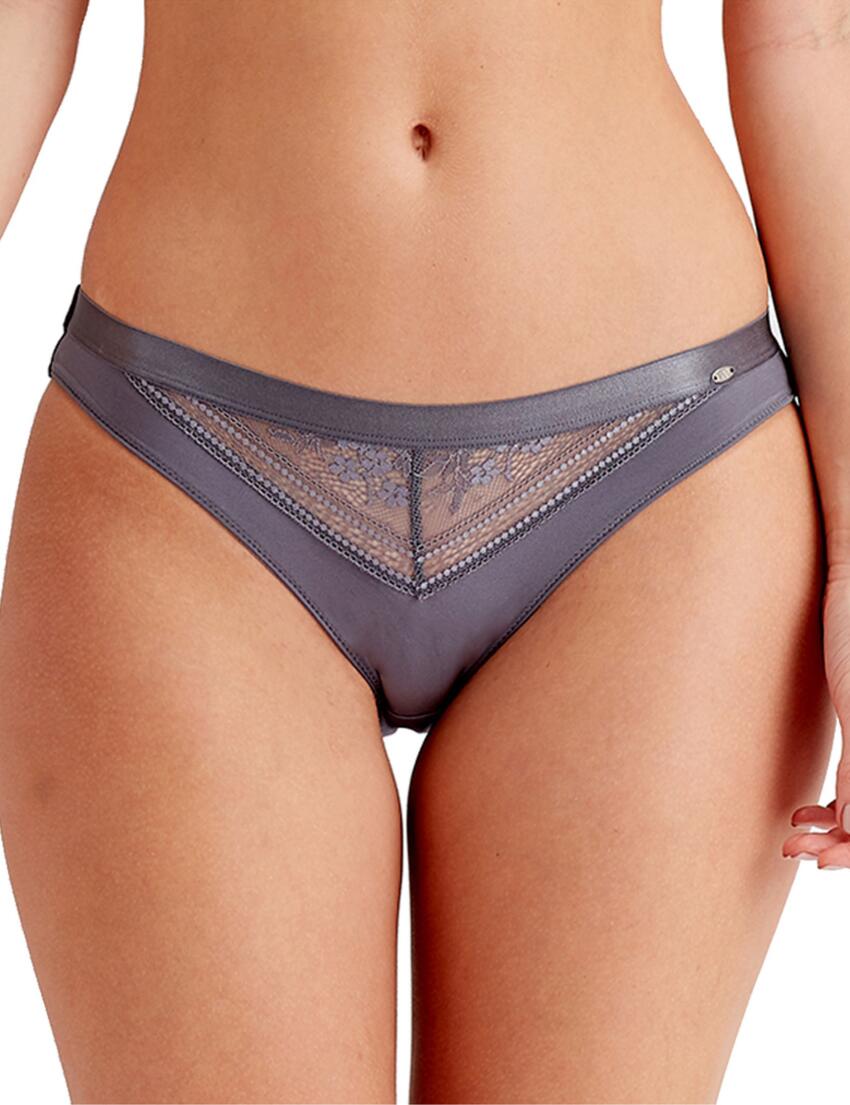 Pretty Polly Botanical Lace Brief Nightshade