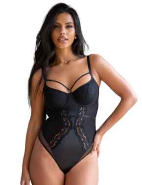 Buy Pour Moi Black Lavish Underwired Babydoll Chemise from the Next UK  online shop