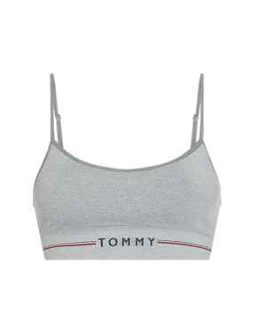 Tommy Hilfiger Seamless Logo Bralette Bra Medium Grey Heather