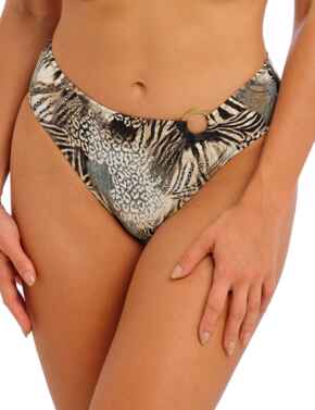  Fantasie Seraya Sands High Waist Bikini Brief Monochrome 
