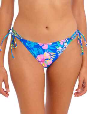 Freya Hot Tropics Tie Side Bikini Brief Blue