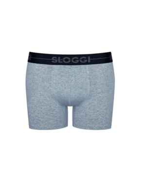 Sloggi Men Go Boxer Short 3 Pack Light Grey Melange