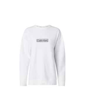 Calvin Klein Reimagined Heritage Loungewear Long Sleeve Sweatshirt White