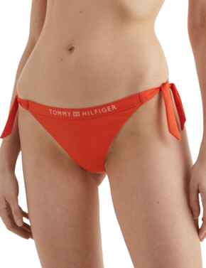 Tommy Hilfiger Side Tie Bikini Brief Deep Orange