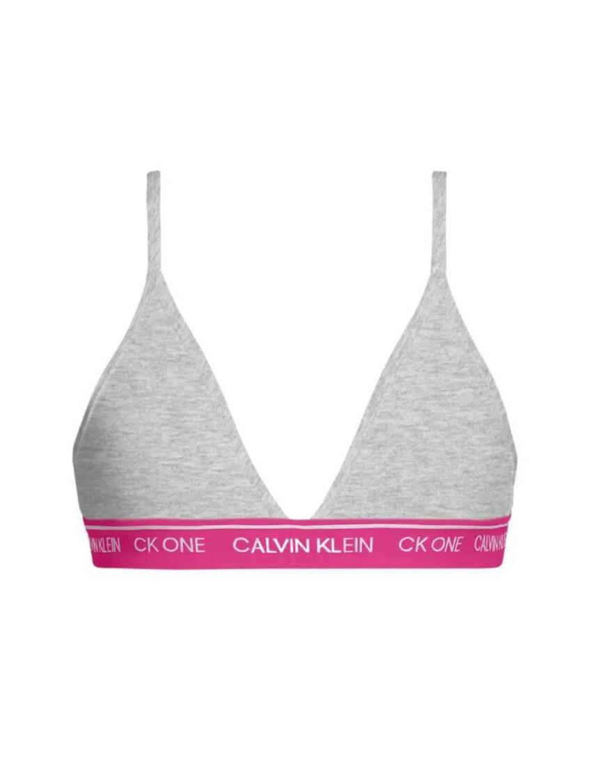 Calvin Klein CK One Cotton Unlined Triangle Bra - Belle Lingerie